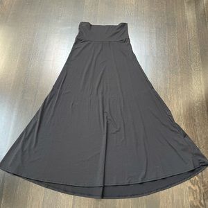 Lularoe Black Maxi Skirt